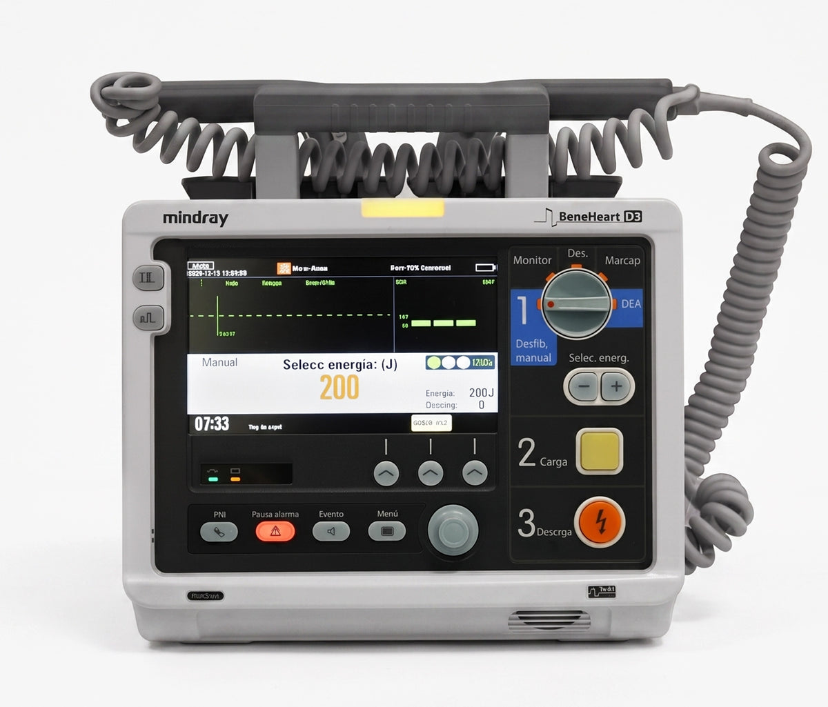 Desfibrilador / monitor BeneHeart D3 Mindray