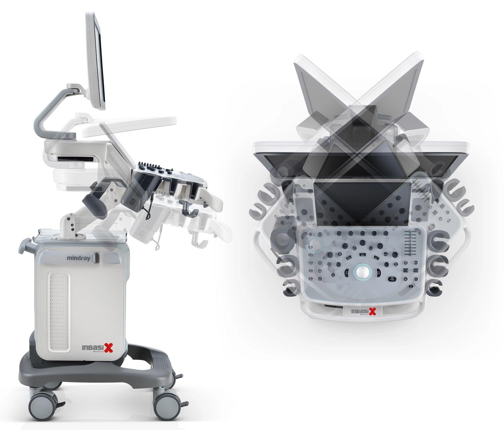 Ultrasonido Mindray DC40 FULL HD incluye transductor Volumétrico + Vaginal + Convexo GINECOLOGÍA
