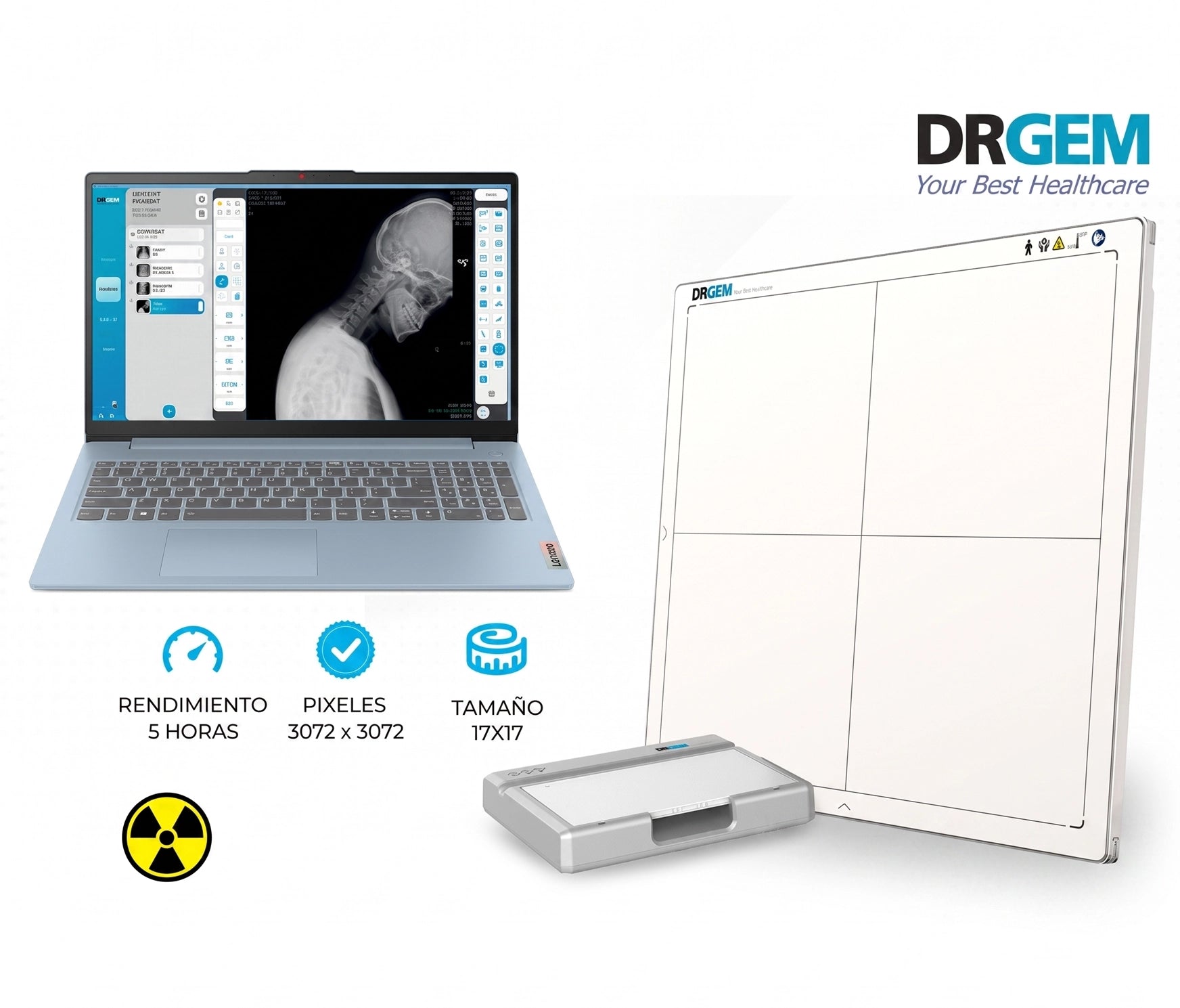 Detector DRGEM Mano4336A (14”x17”)