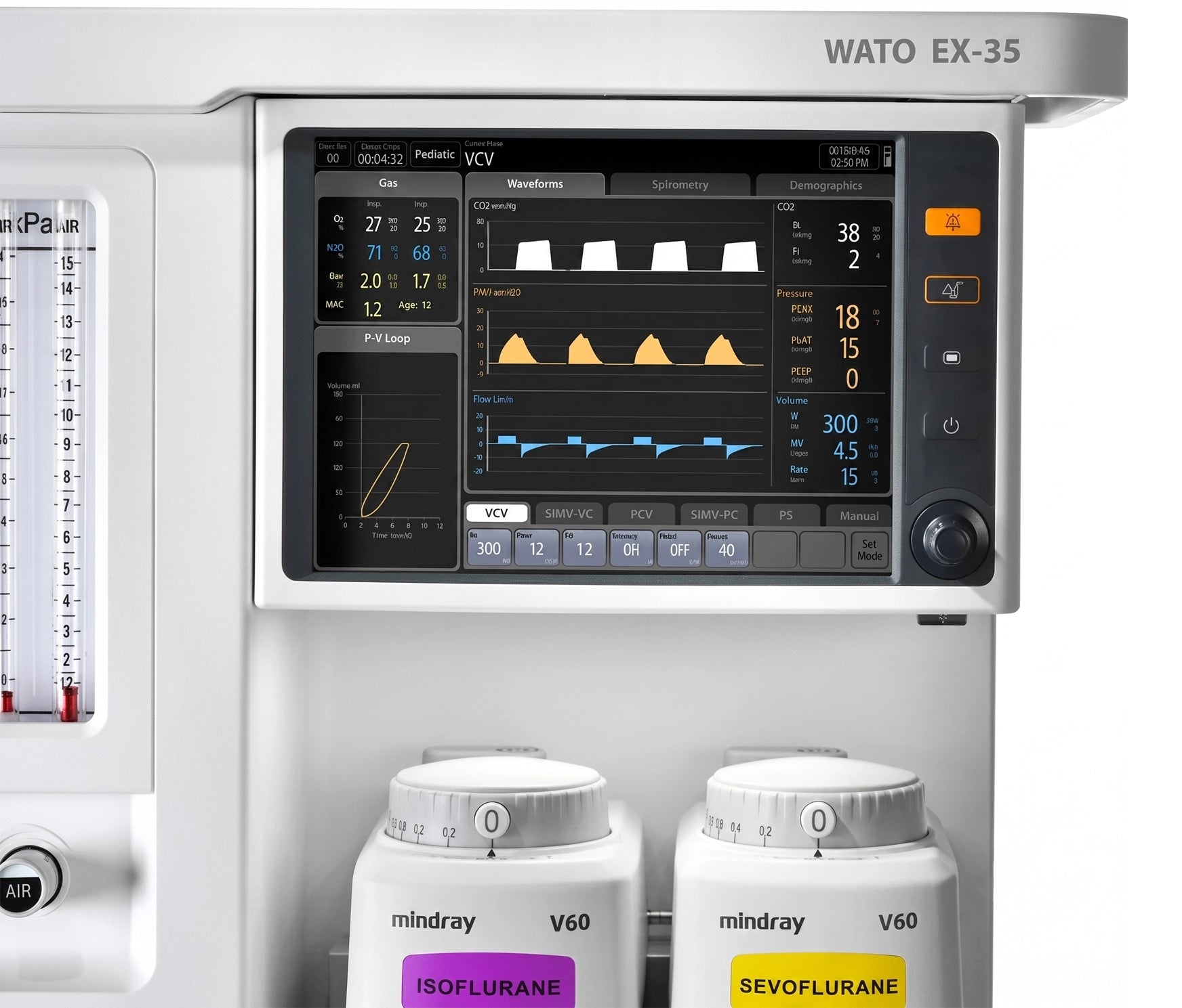 Máquina de anestesia Mindray Wato EX 35